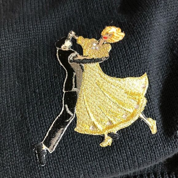 Tia Designs Pompano Beach Florida Dancing Cardigan Size Small (S) - Picture 9 of 12